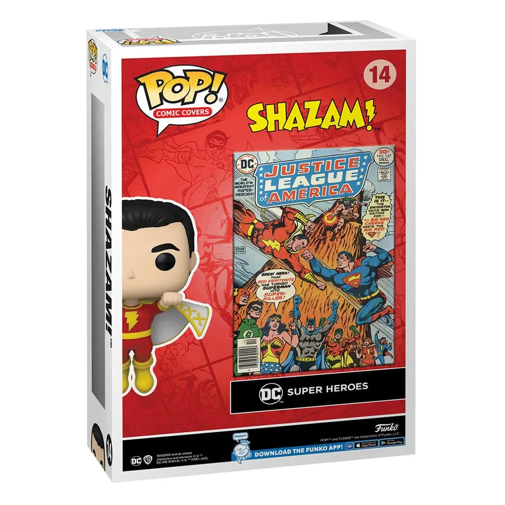 DC Comics Funko POP! Comic Cover Vinyl figura Shazam termékfotó