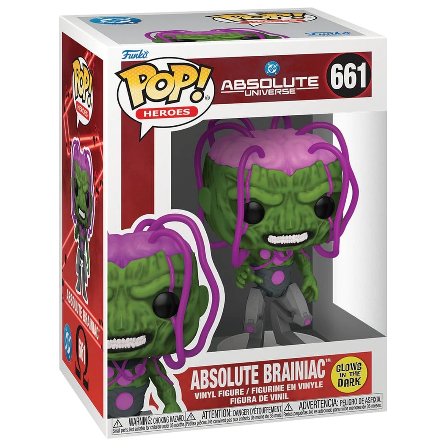 DC Comics Funko POP! Comics Vinyl figura Brainiac 9 cm termékfotó