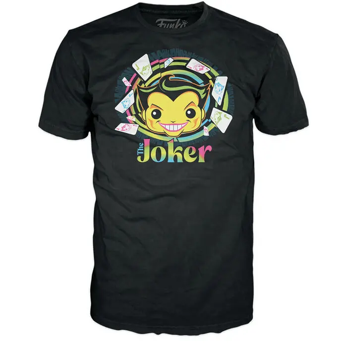 DC Comics Funko POP! Figur & T-Shirt Set Joker Exkluzív termékfotó