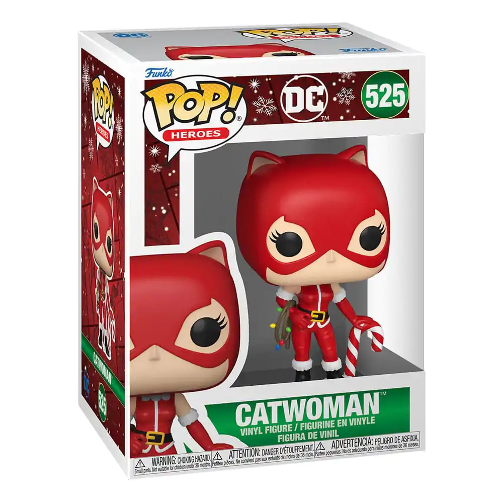 DC Comics Funko POP! Heroes Vinyl figure Holiday '24- Catwoman 9 cm termékfotó