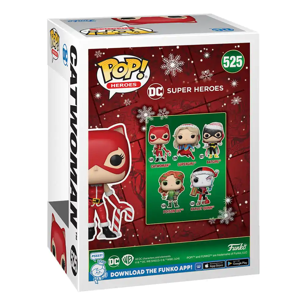 DC Comics Funko POP! Heroes Vinyl figure Holiday '24- Catwoman 9 cm termékfotó