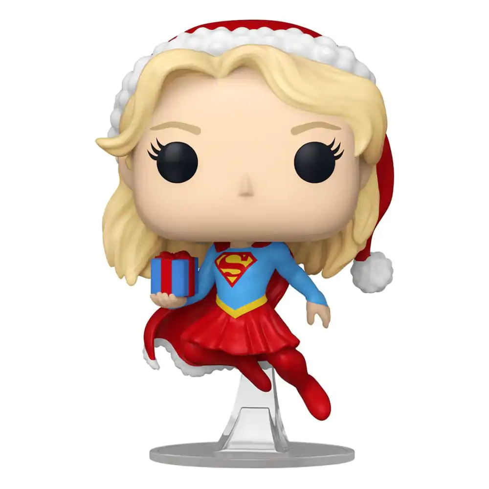 DC Comics Funko POP! Heroes Vinyl Figur Holiday '24- Supergirl 9 cm termékfotó