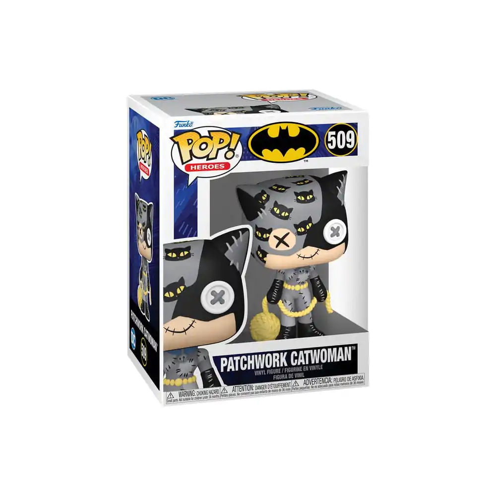 DC Comics Funko POP! Movies Vinyl figura Patchwork - Catwoman 9 cm termékfotó