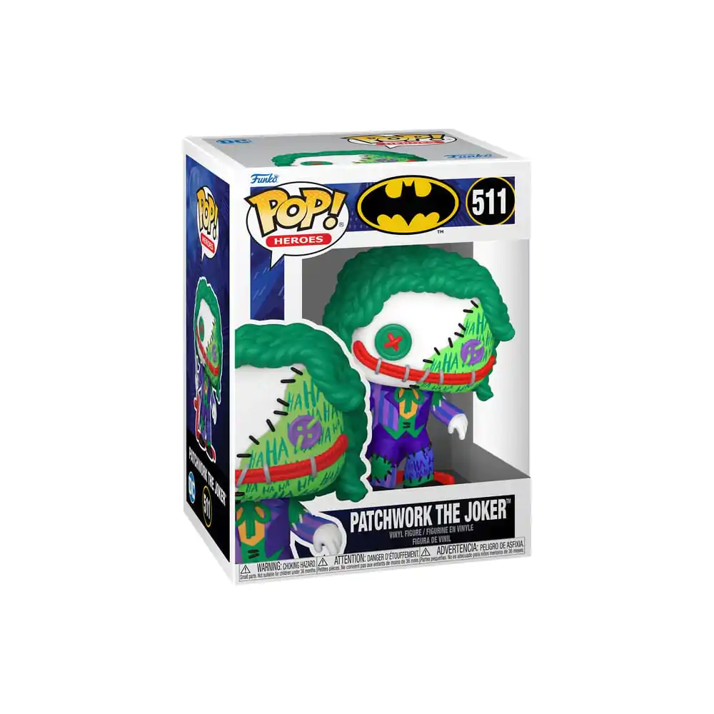 DC Comics Funko POP! Animaton Vinyl Figur Patchwork - Joker 9 cm termékfotó