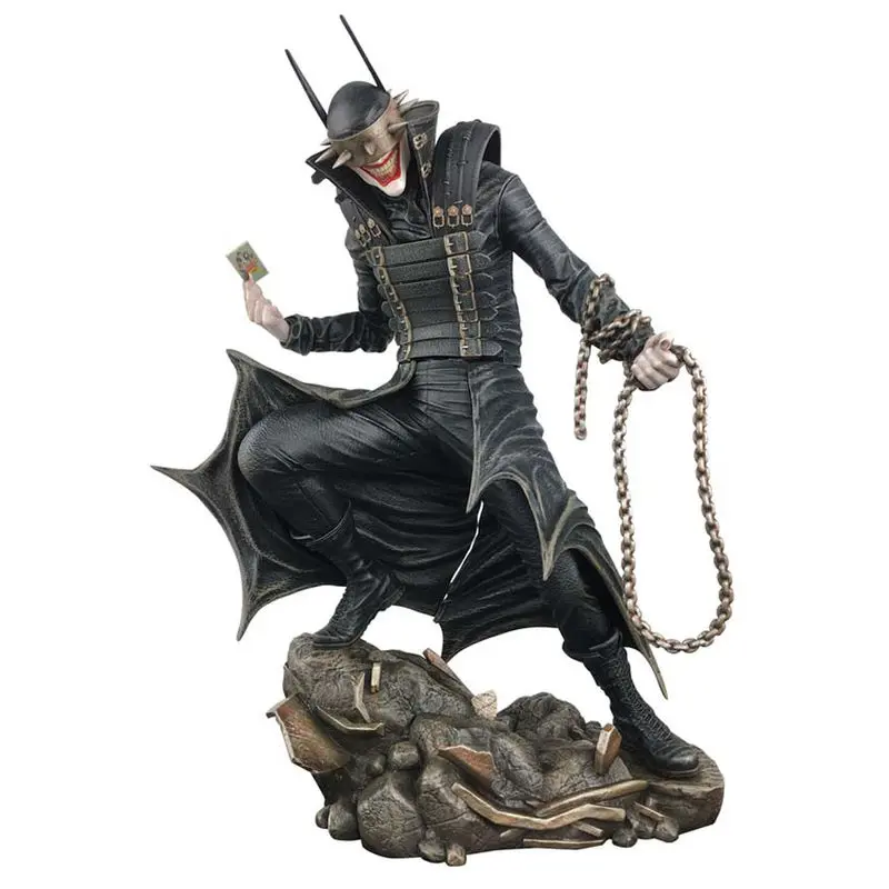DC Comics Galéria Batman aki nevet diorama figura 23cm termékfotó