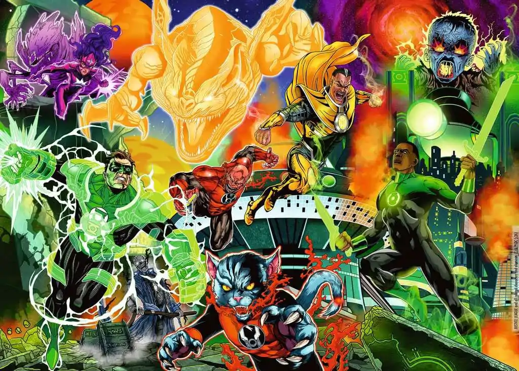 DC Comics Green Lantern puzzle (1000 darab) termékfotó