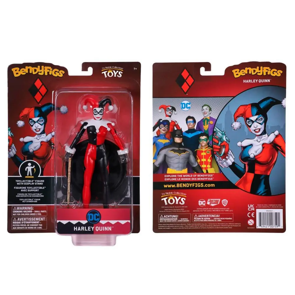 DC Comics Harley Quinn Bendyfigs figura 18cm termékfotó