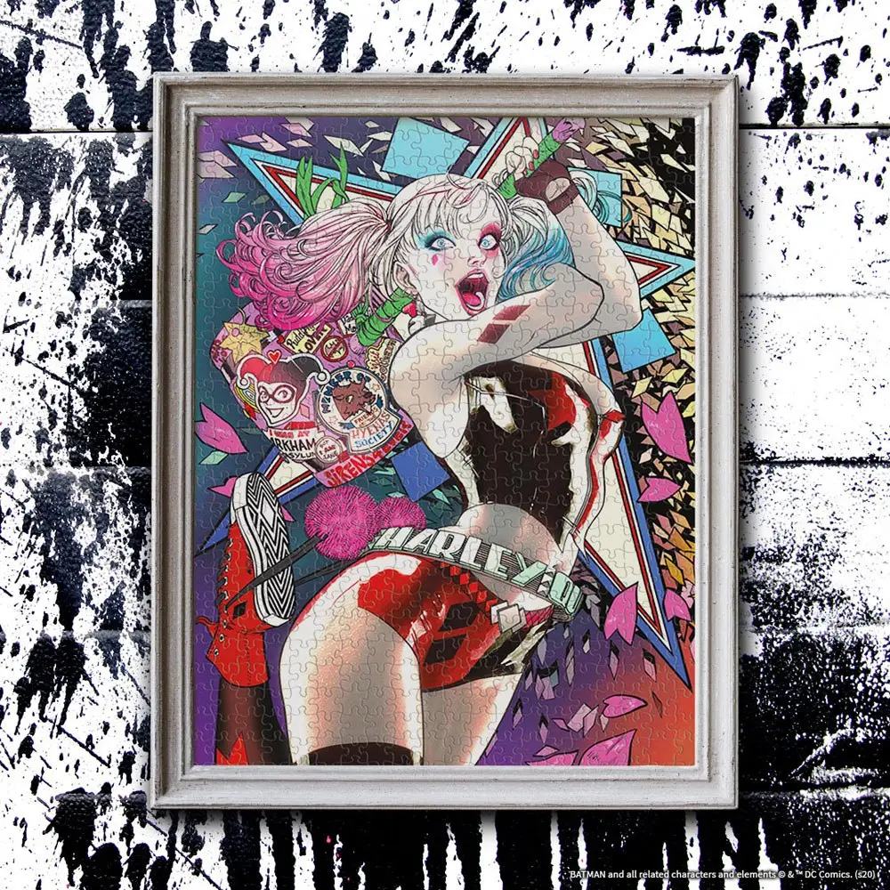 DC Comics Harley Quinn Die Laughing puzzle (1000 darab) termékfotó