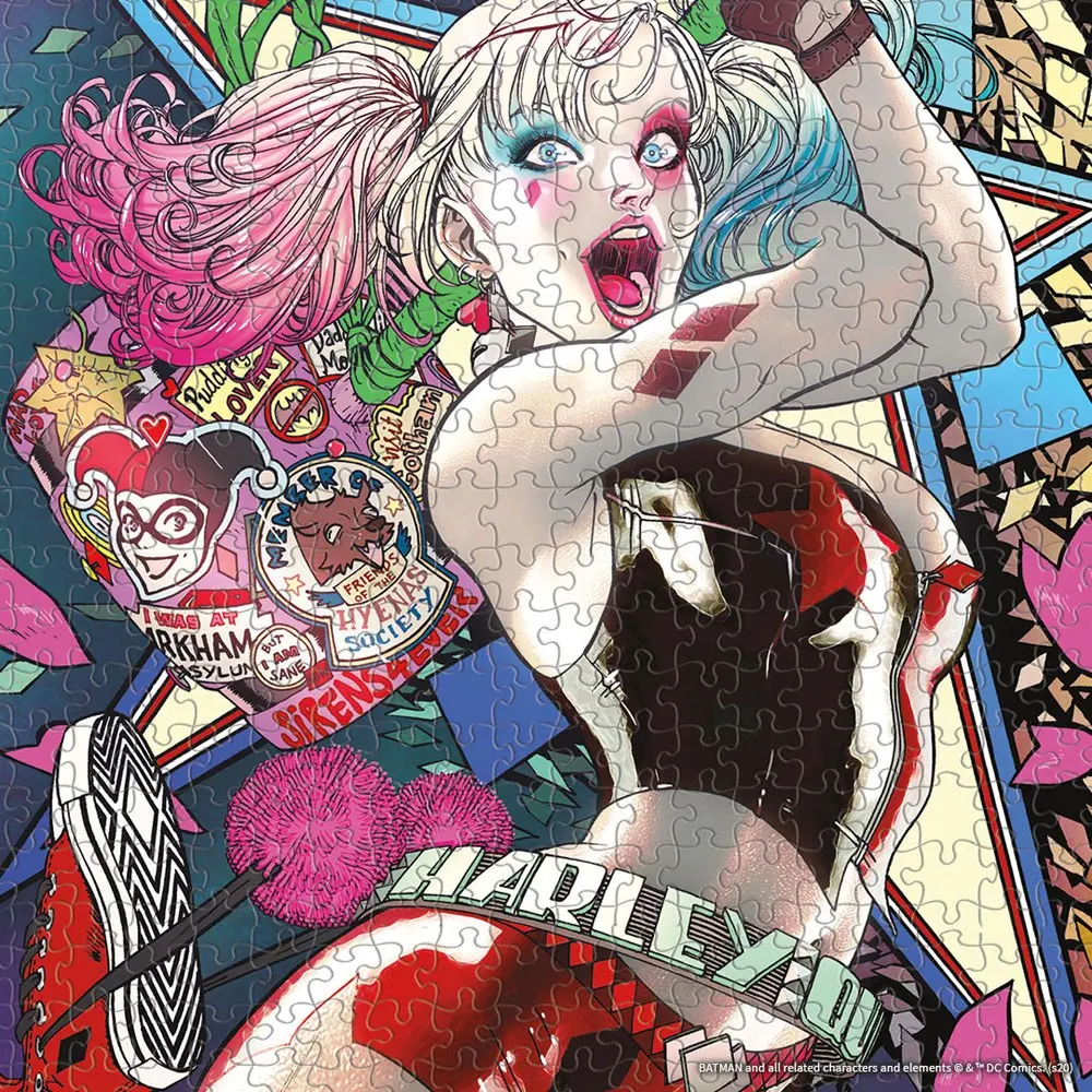 DC Comics Harley Quinn Die Laughing puzzle (1000 darab) termékfotó