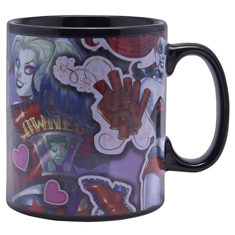 DC Comics Harley Quinn hőre változó bögre termékfotó