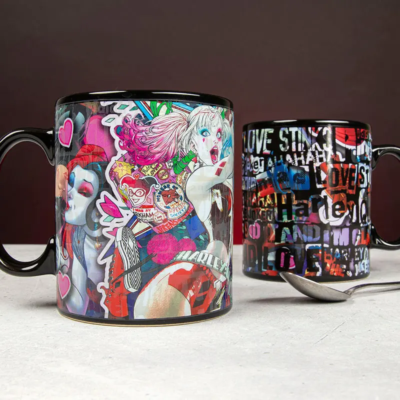 DC Comics Harley Quinn hőre változó bögre termékfotó