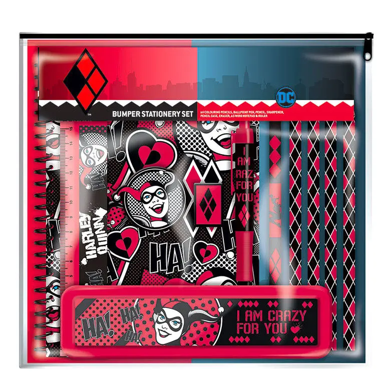 DC Comics Harley Quinn írószer csomag termékfotó