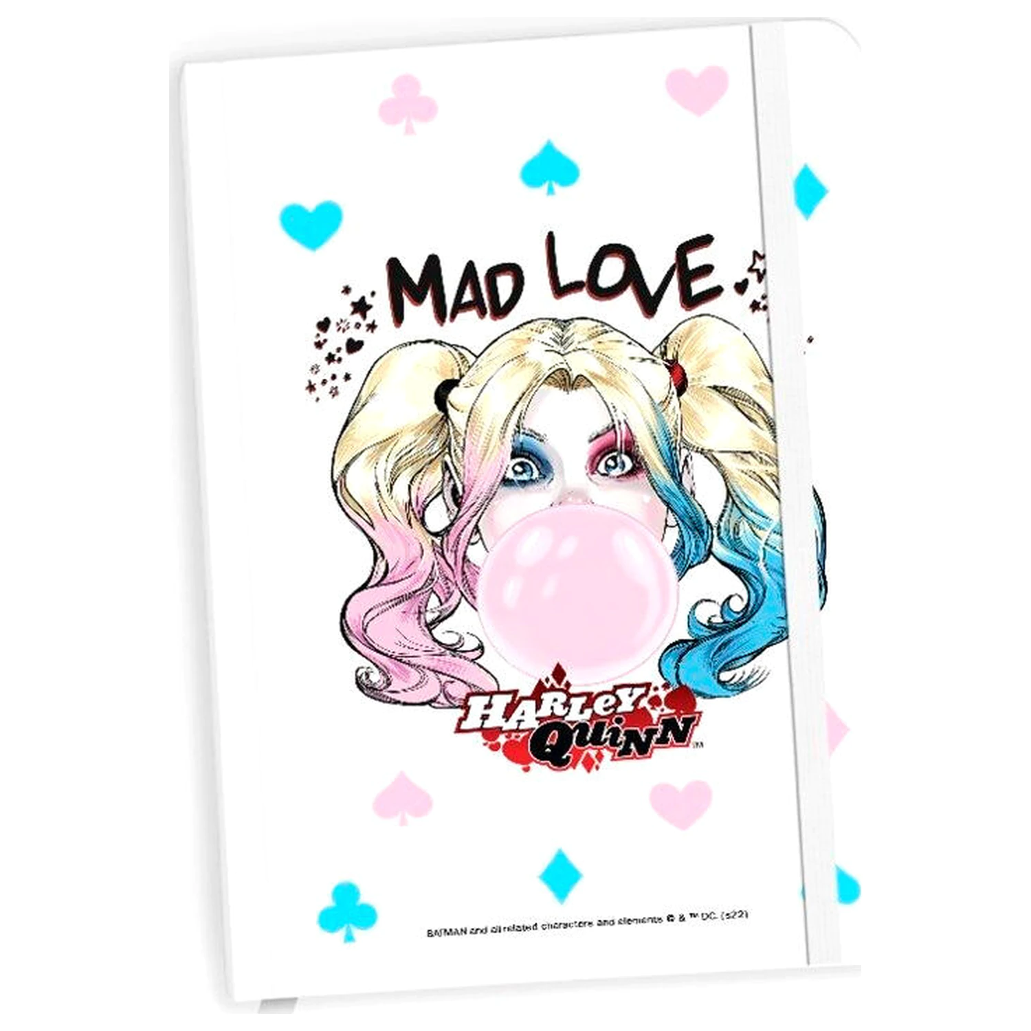 DC Comics Harley Quinn jegyzetfüzet termékfotó