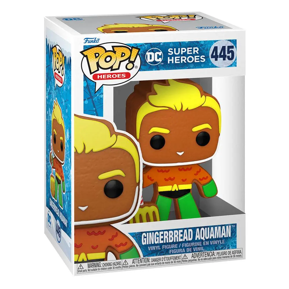 DC Comics Holiday 2022 Funko POP! Heroes Vinyl figura Aquaman 9 cm termékfotó