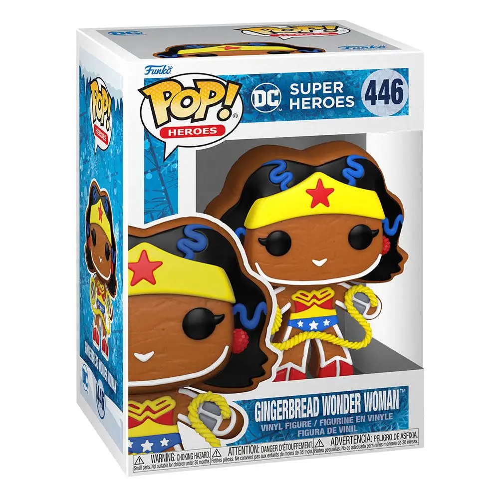 DC Comics Holiday 2022 Funko POP! Heroes Vinyl figura Wonder Woman 9 cm termékfotó