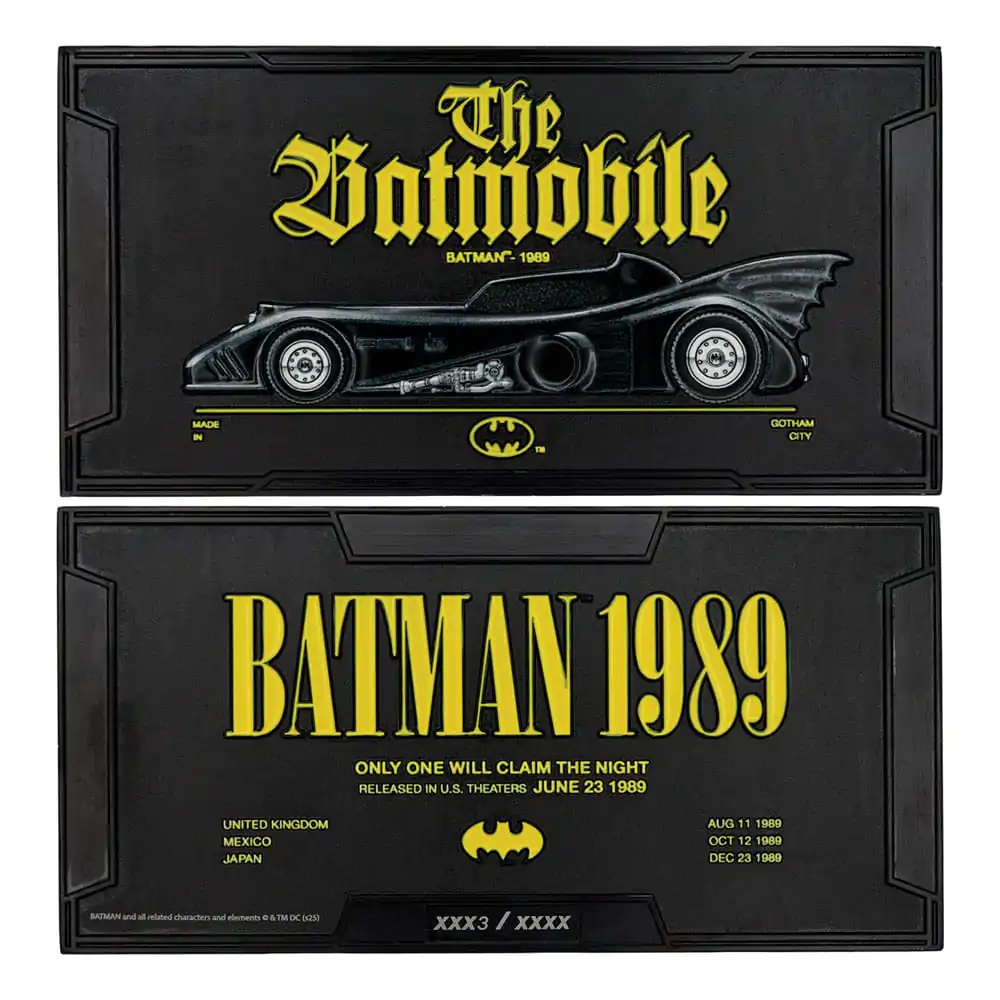 DC Comics Ingot Batman Batmobile XL Limitált kiadás termékfotó