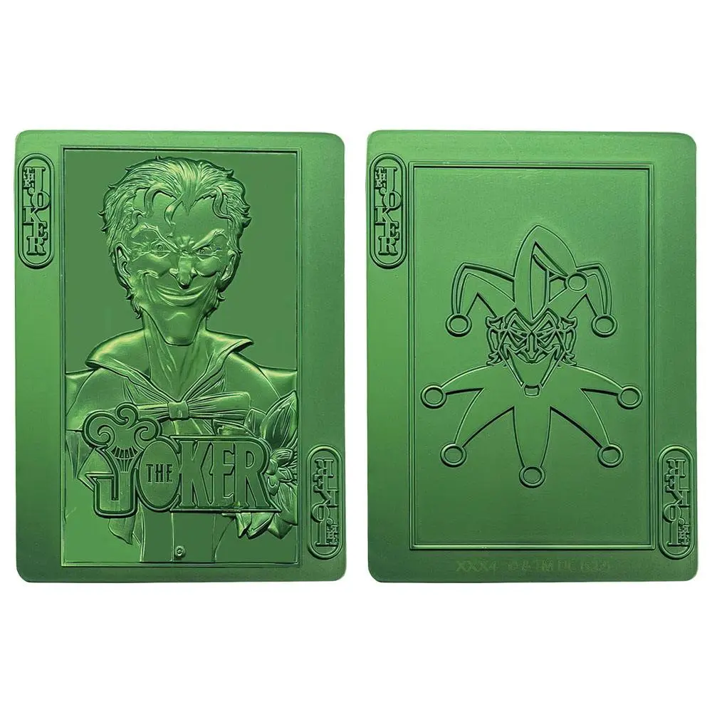 DC Comics Ingot The Joker Playing Card Limitált kiadás termékfotó
