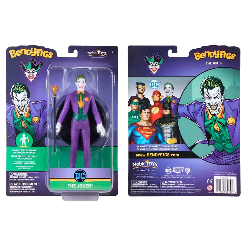 DC Comics Joker Bendyfigs malleable figura 19cm termékfotó