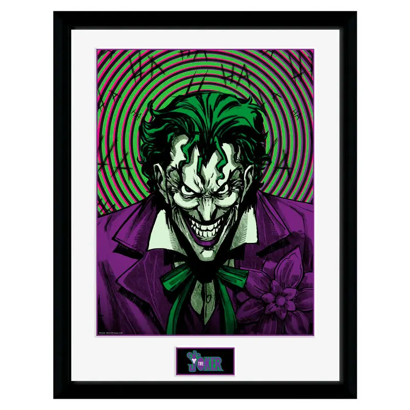 DC Comics Joker Insane bekeretezett poszter termékfotó