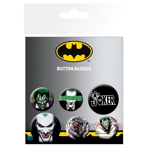 DC Comics Joker kitűző csomag termékfotó
