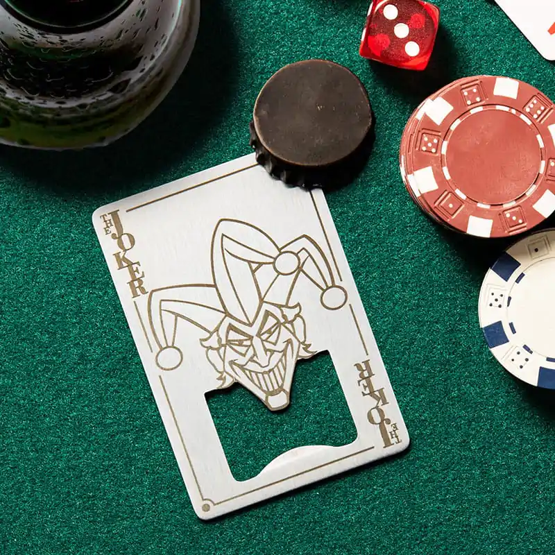 DC Comics Joker Playing Card sörnyitó 8 cm termékfotó