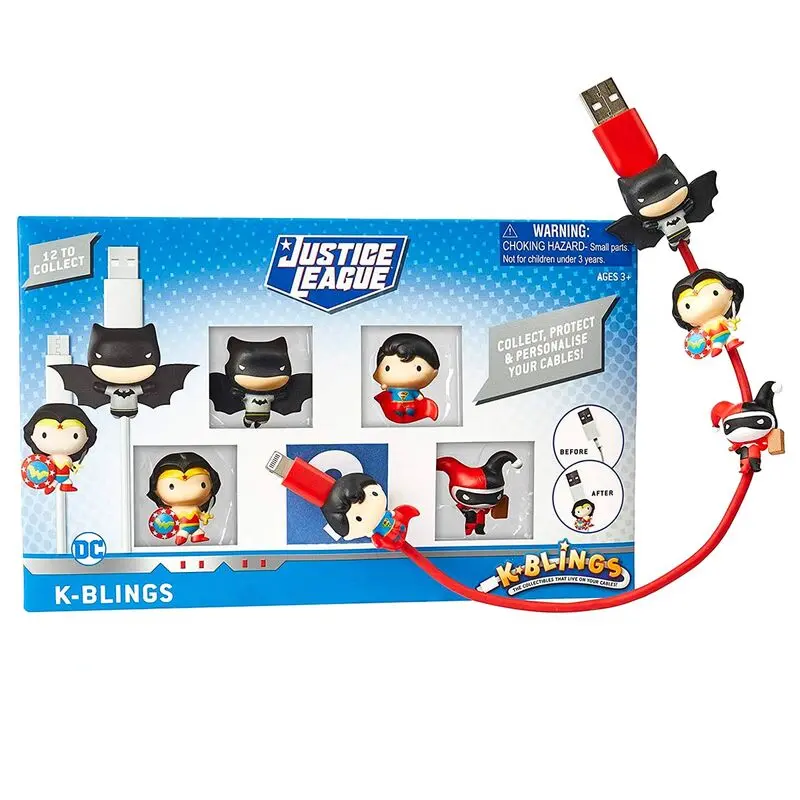 DC Comics Justice League 5db-os K-Blings figurák termékfotó