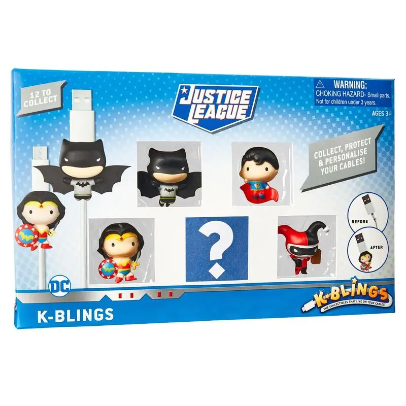 DC Comics Justice League 5db-os K-Blings figurák termékfotó
