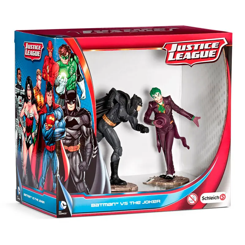 DC Comics Justice League Batman vs The Joker figurák termékfotó