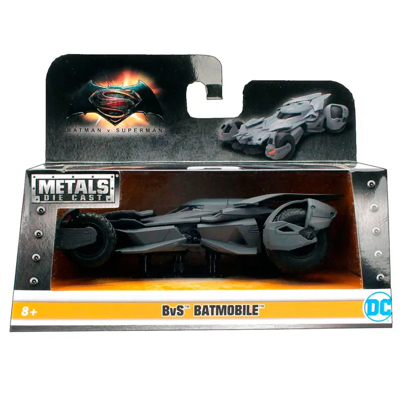 DC Comics Justice League Batmobil fém autó termékfotó