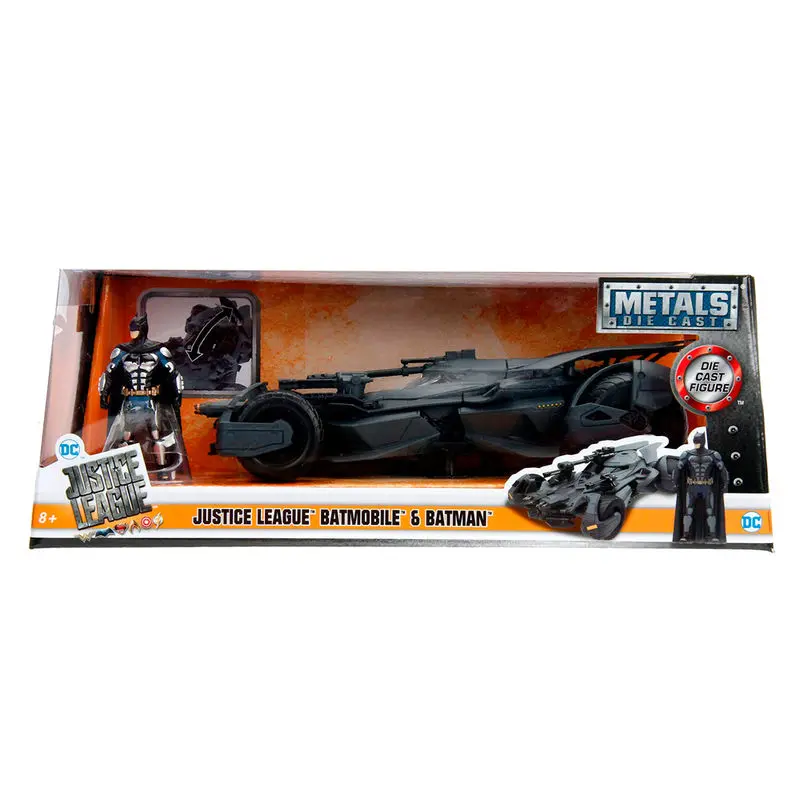 DC Comics Justice League Batmobil fém autó & figura szett termékfotó