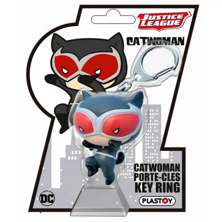 DC Comics Justice League Catwoman Chibi kulcstartó termékfotó