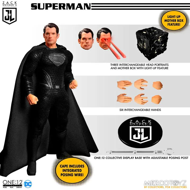 Zack Snyder's Justice League Action Figures 1/12 Deluxe Steel Box Set 15 - 17 cm termékfotó