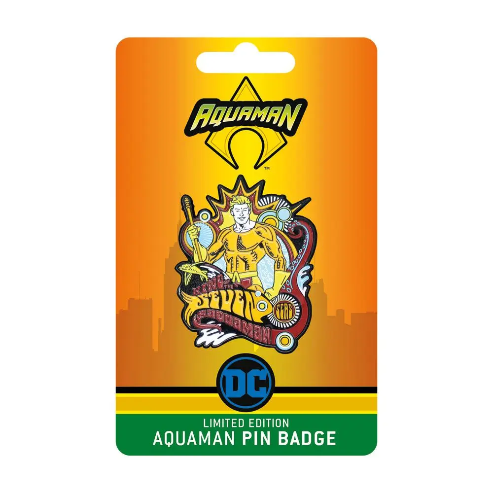 DC Comics kitűző Aquaman Limitált kiadás termékfotó