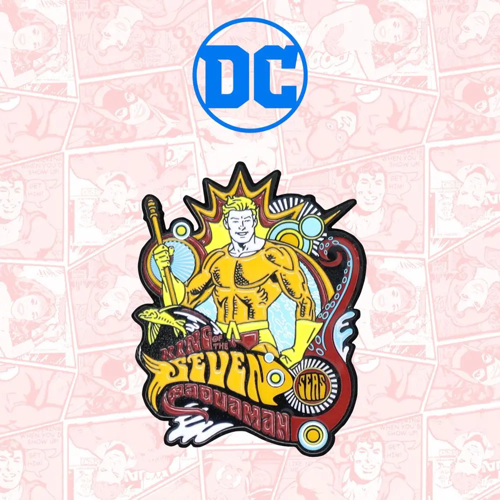 DC Comics kitűző Aquaman Limitált kiadás termékfotó