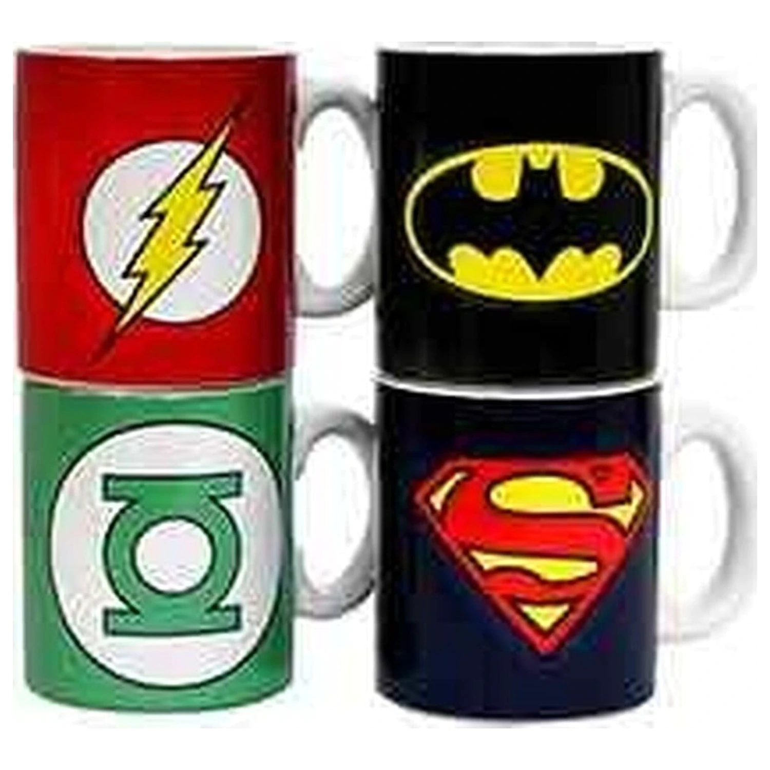 DC Comics Logos 4 db-os Mini kerámia kávés bögre csomag 8 cm  termékfotó
