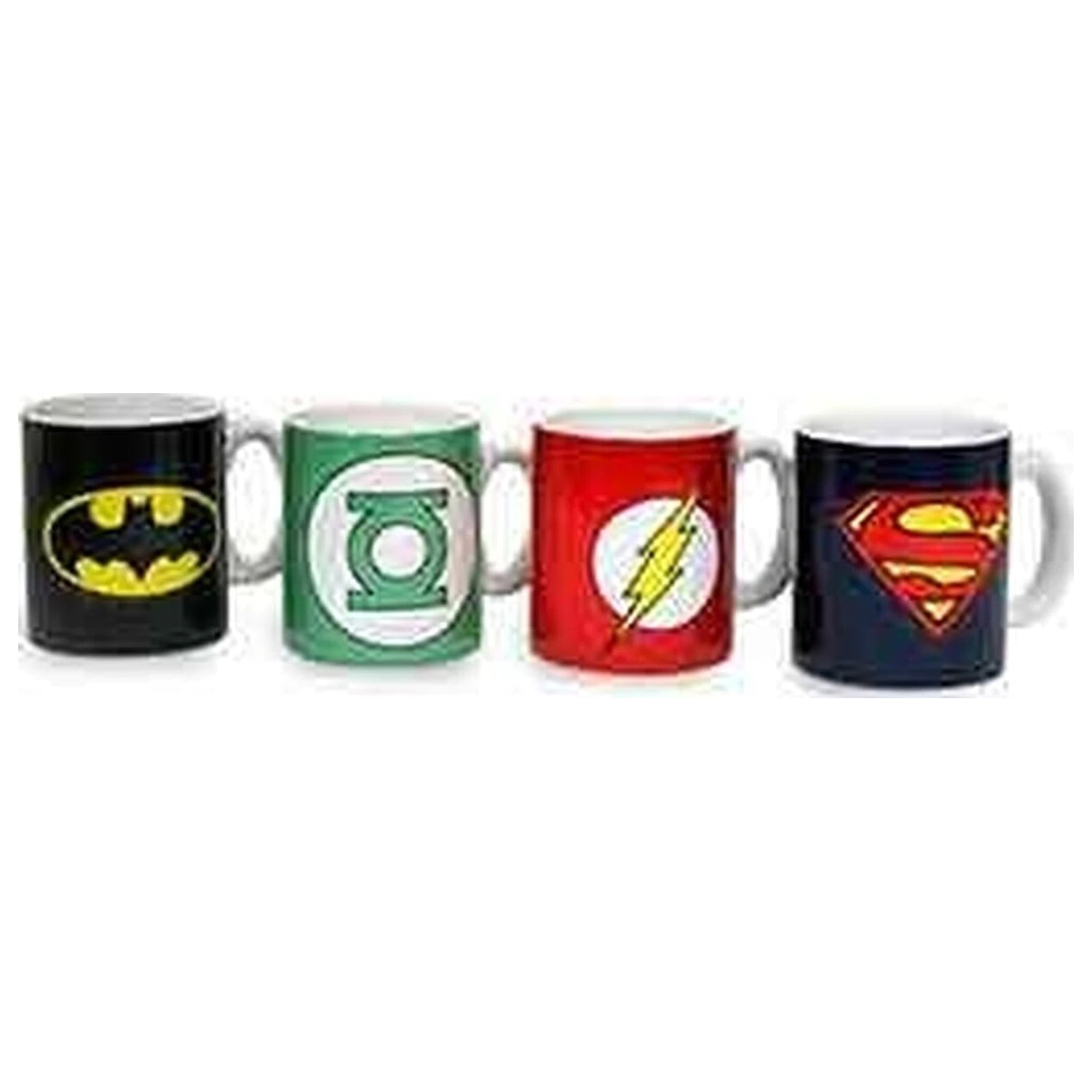 DC Comics Logos 4 db-os Mini kerámia kávés bögre csomag 8 cm  termékfotó