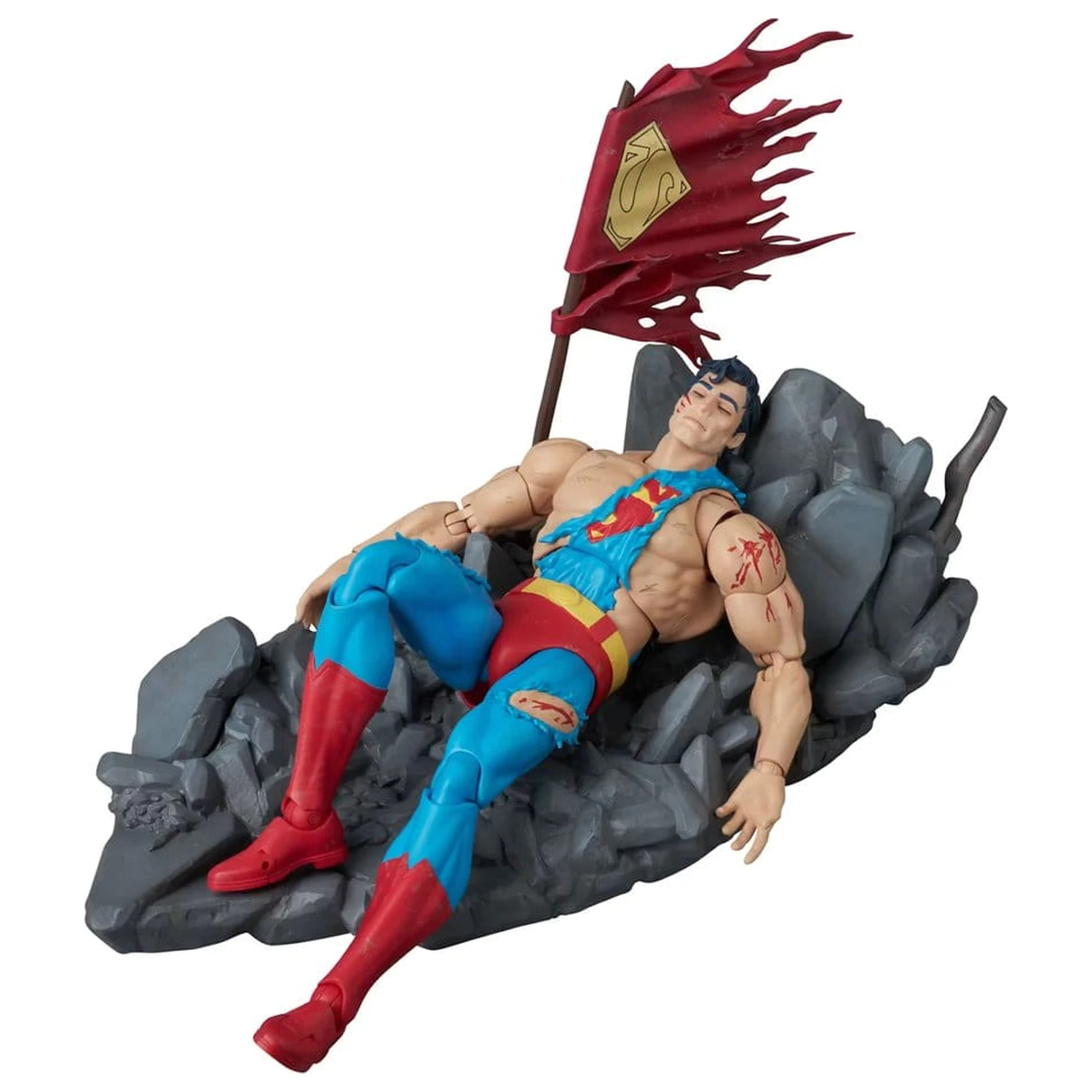 DC Comics MAFEX akciófigura Superman (The Death of Superman) 16 cm termékfotó