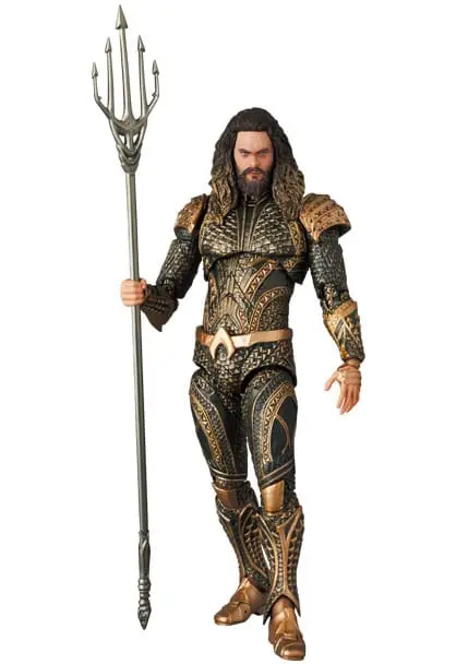 DC Comics MAFEX Aquaman (Zack Snyder´s Justice League Ver.) akciófigura 16 cm termékfotó