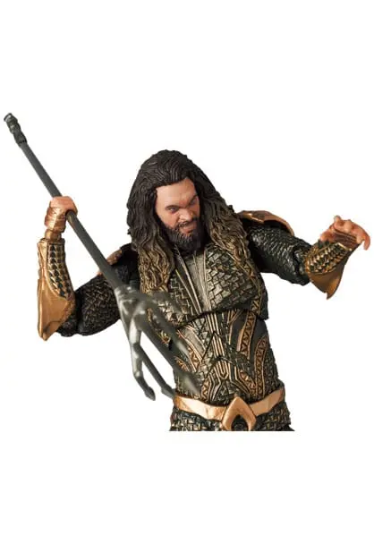 DC Comics MAFEX Aquaman (Zack Snyder´s Justice League Ver.) akciófigura 16 cm termékfotó