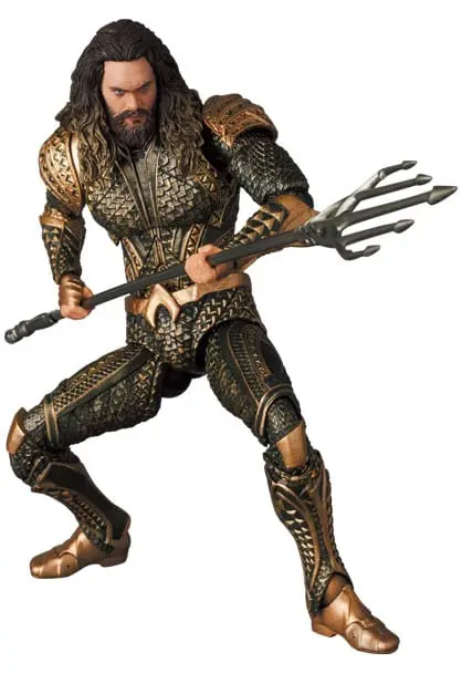 DC Comics MAFEX Aquaman (Zack Snyder´s Justice League Ver.) akciófigura 16 cm termékfotó