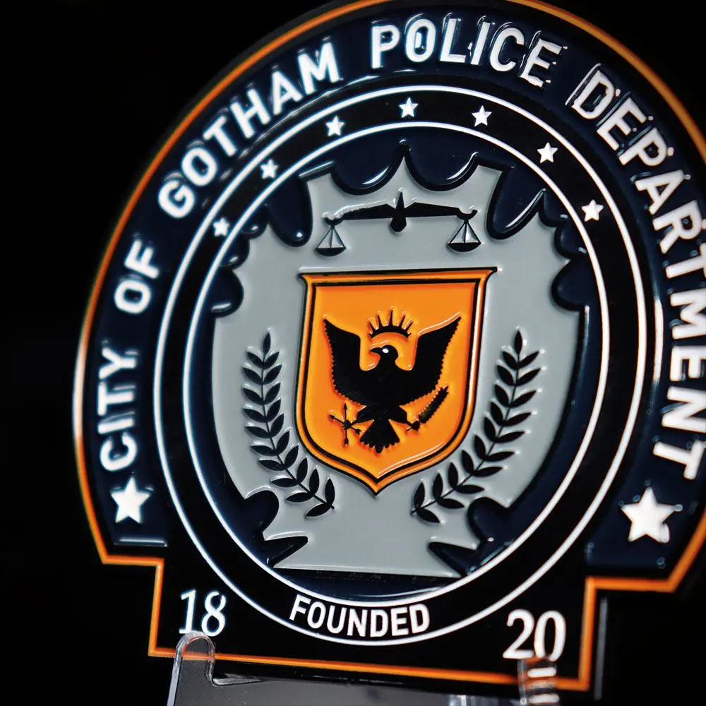DC Comics Medallion Gotham City Police Limitált kiadás termékfotó