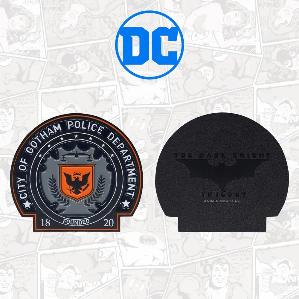 DC Comics Medallion Gotham City Police Limitált kiadás termékfotó