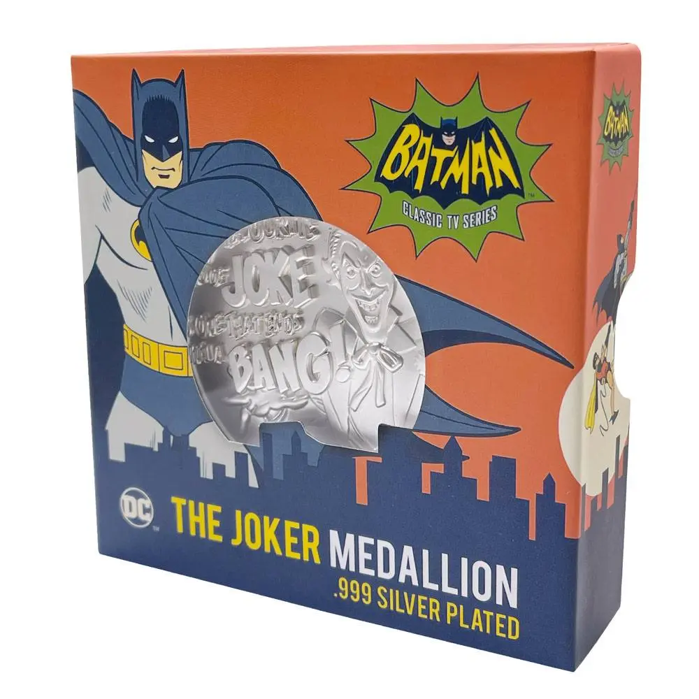 DC Comics Medallion The Joker Limitált kiadás (ezüstözött) termékfotó