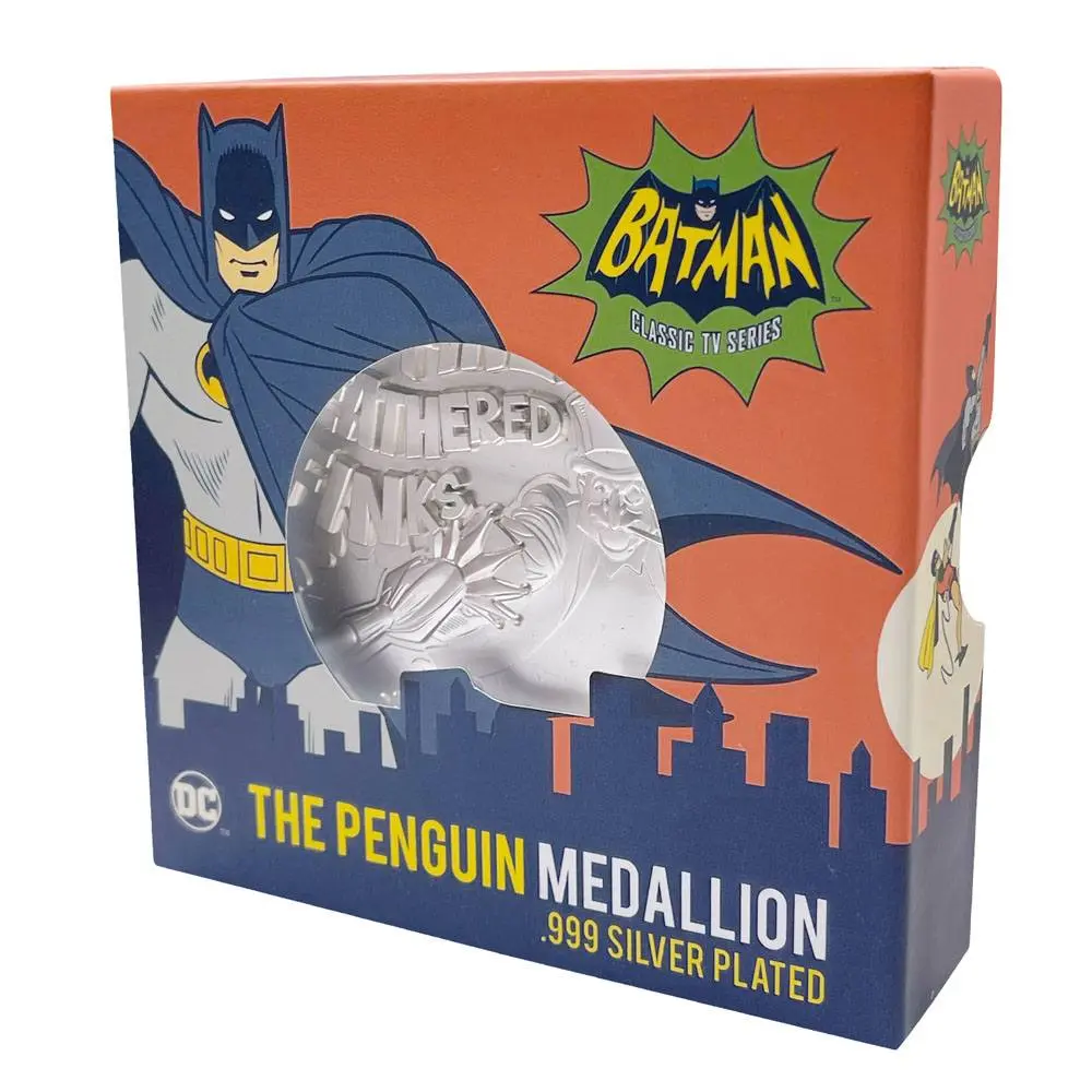 DC Comics Medallion The Penguin Limitált kiadás (ezüstözött) termékfotó