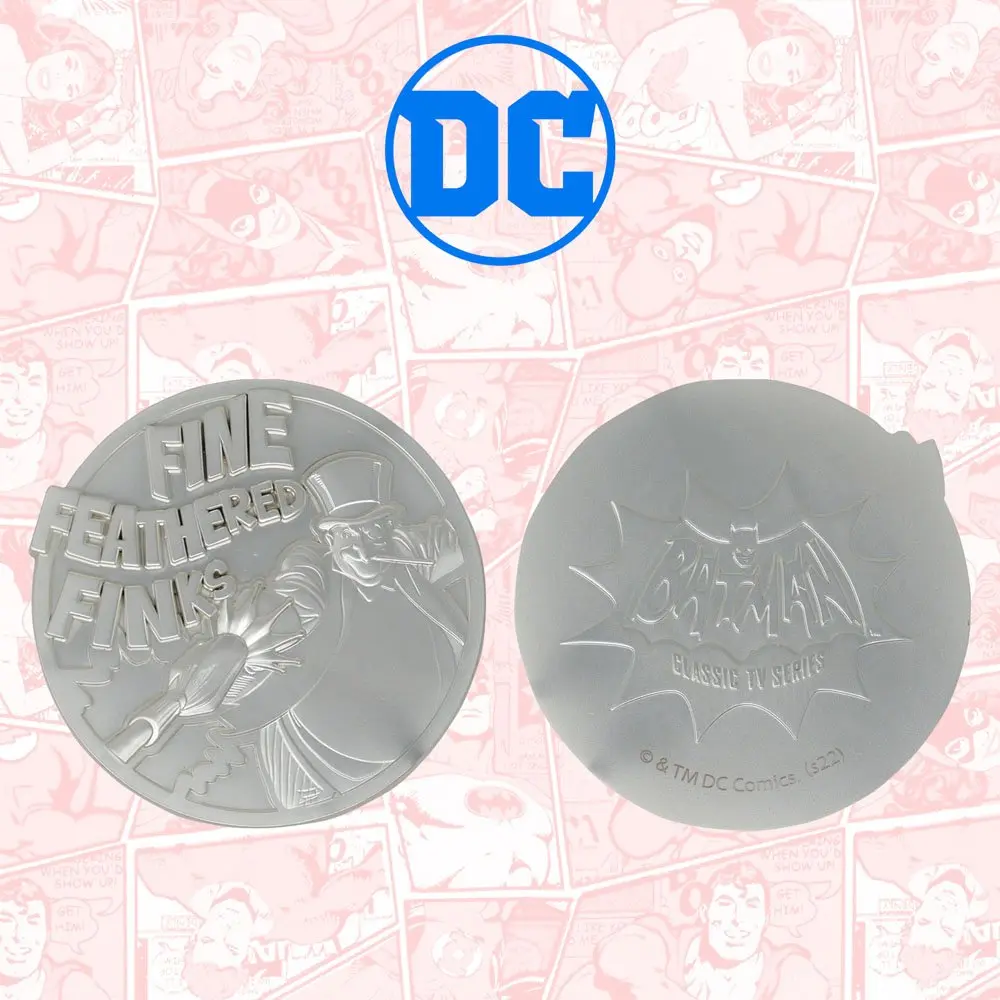 DC Comics Medallion The Penguin Limitált kiadás (ezüstözött) termékfotó