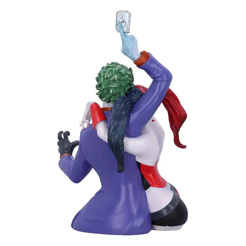 DC Comics mellszobor figura The Joker and Harley Quinn 37 cm termékfotó
