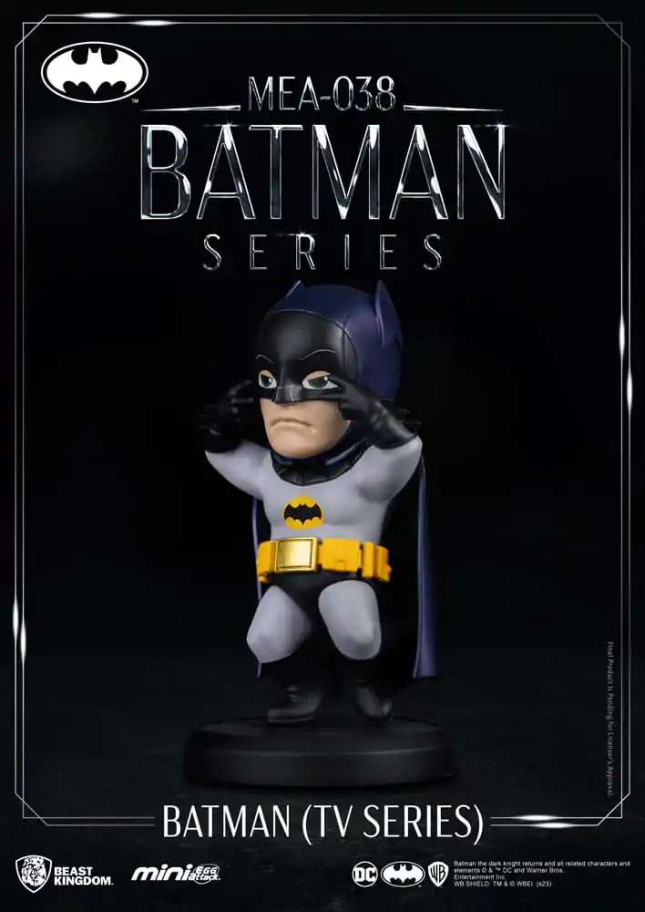 DC Comics Mini Egg Attack figura Batman (1966 TV Series) 8 cm termékfotó