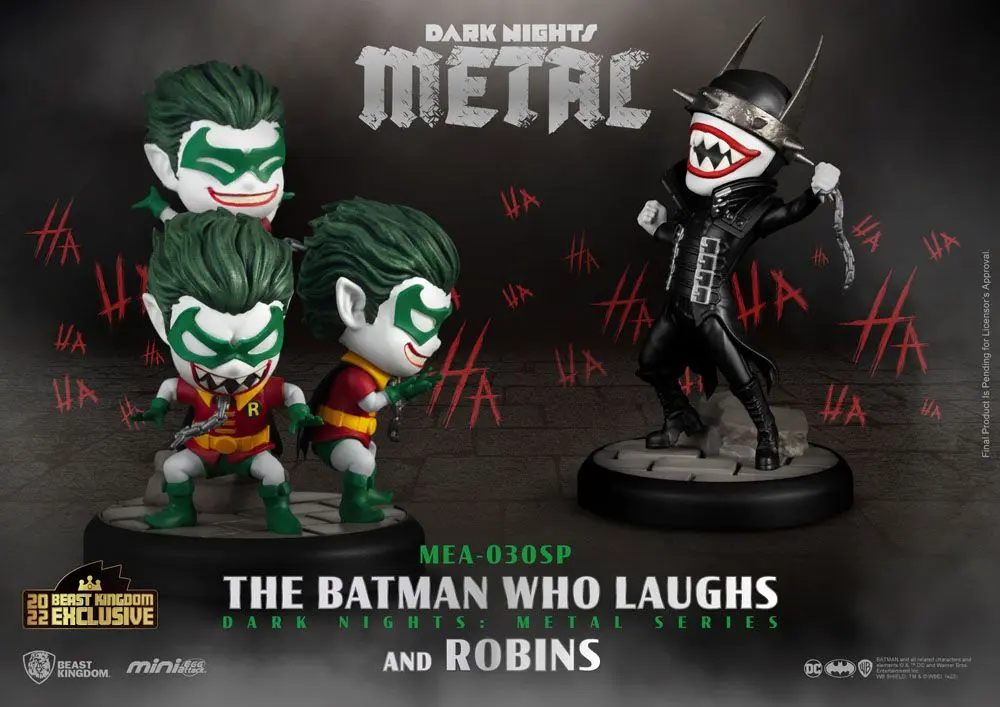 DC Comics Mini Egg Attack figura csomag Dark Nights: Metal The Batman Who Laughs &amp; Robin Minions 8 cm termékfotó