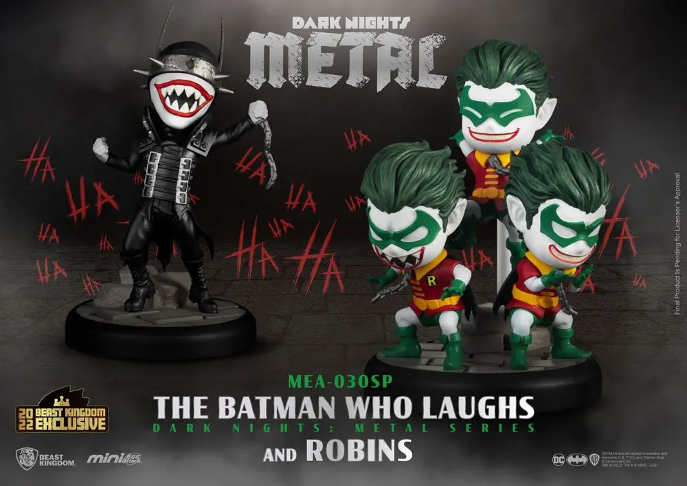 DC Comics Mini Egg Attack figura csomag Dark Nights: Metal The Batman Who Laughs &amp; Robin Minions 8 cm termékfotó