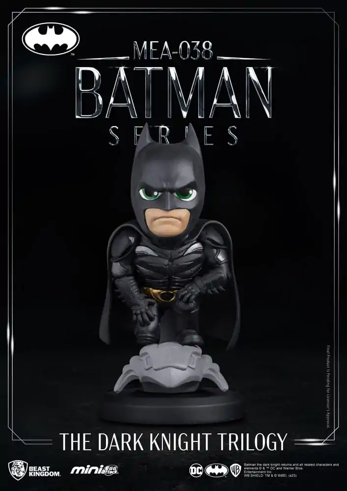 DC Comics Mini Egg Attack figura The Dark Knight Trilogy Batman 8 cm termékfotó